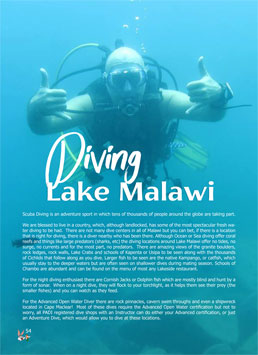 Diving Lake Malawi